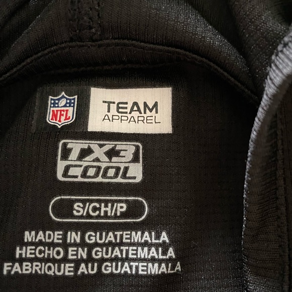 Black Green Bay Packer Waffle Hoodie - Picture 3 of 5